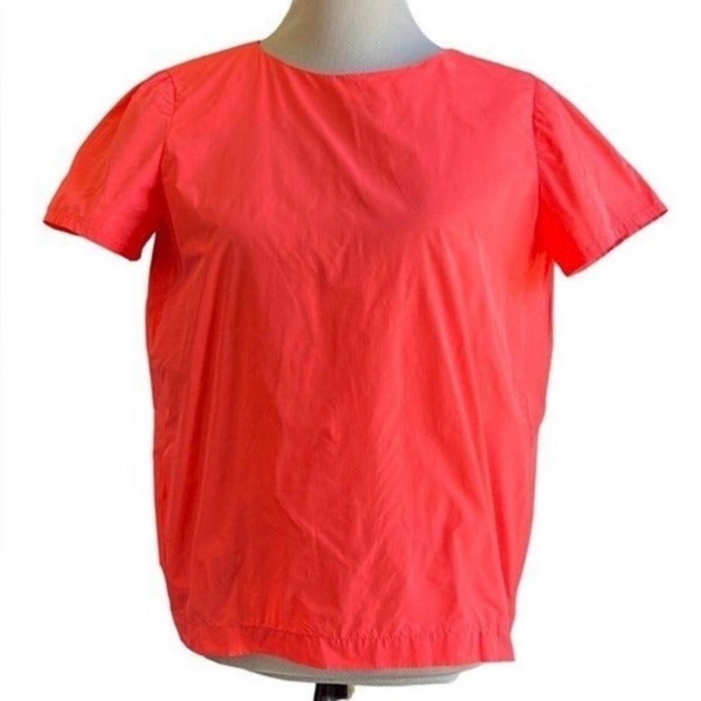 Maje Atafre Fluorescent Rose Toile Parachute Top Size 2